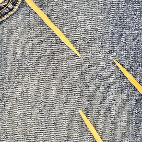 JAG JEAN Blue Denim Knee Length Casual Medium Wash Jeans Skirt size 6 - Picture 12 of 13